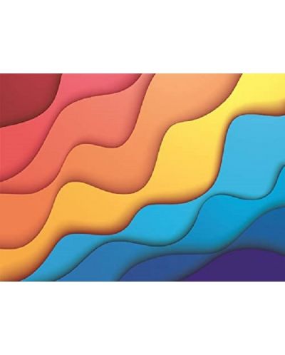 Пъзел Nova puzzle от 1000 части - Цветни вълни - 2